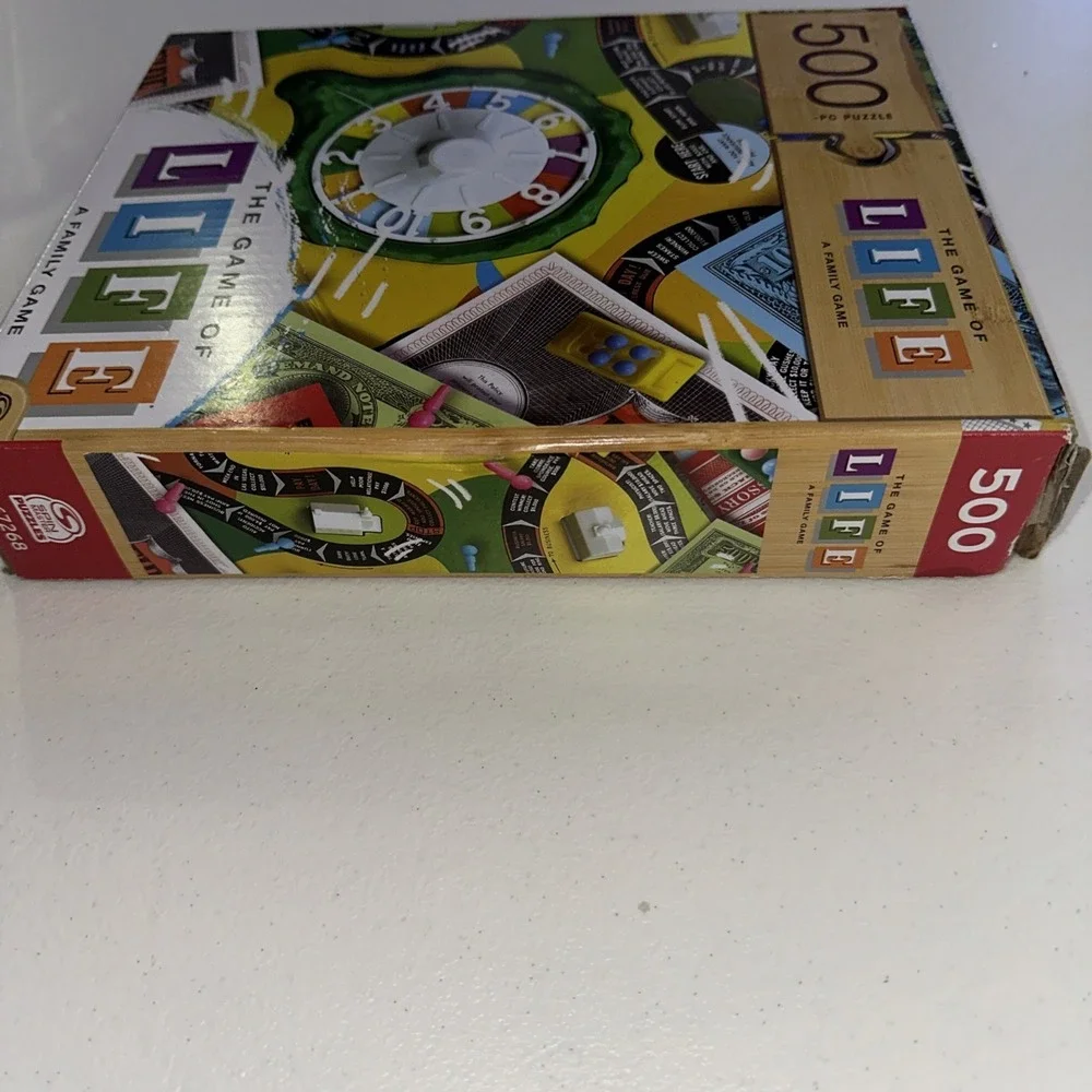 The Game Of Life Spin Master Puzzles‎ 500 Piece 24x18